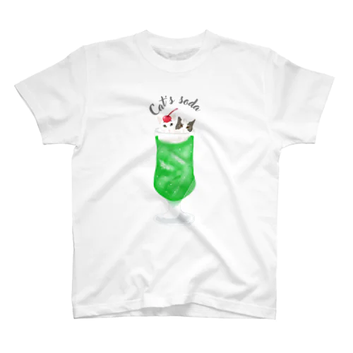 くぅカイソーダ スタンダードTシャツ