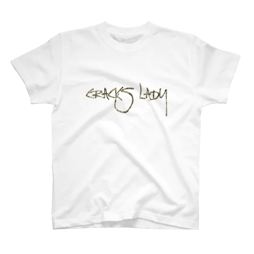 Cracks Lady 大麻ロゴ Regular Fit T-Shirt