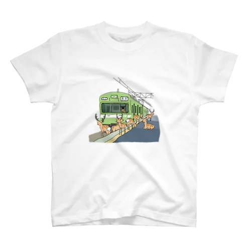 奈良の電車 スタンダードTシャツ