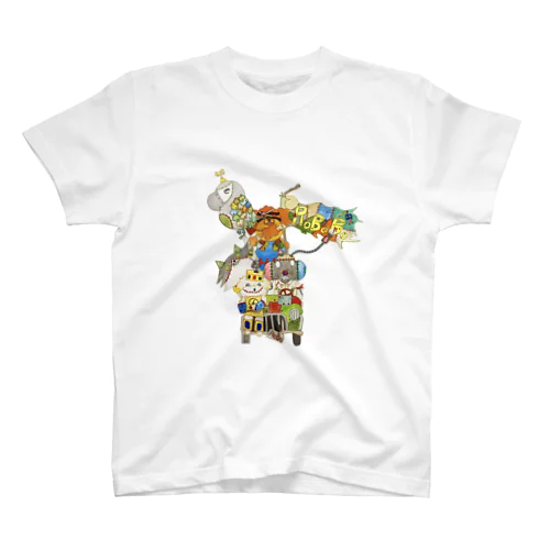 ROBOBO お出かけ Regular Fit T-Shirt