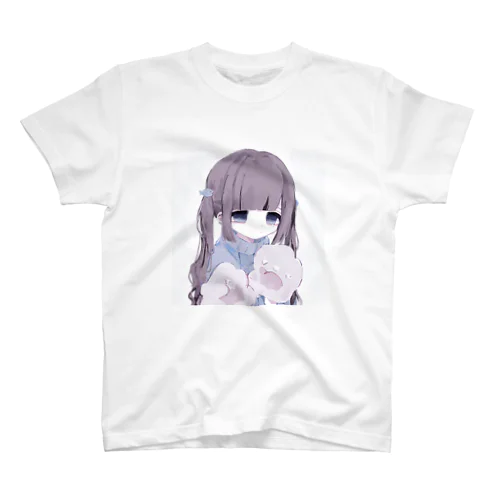 ねこのておんなのこ Regular Fit T-Shirt