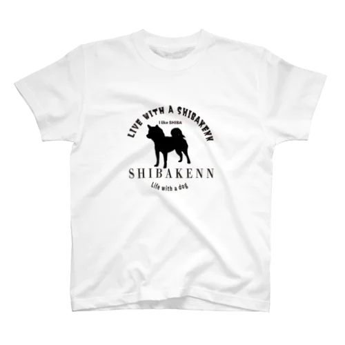 柴犬のロゴ スタンダードTシャツ