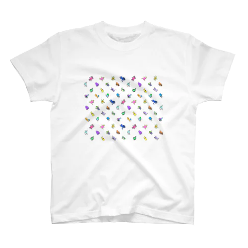 ミニグラフィック水族館-simple and clean- スタンダードTシャツ