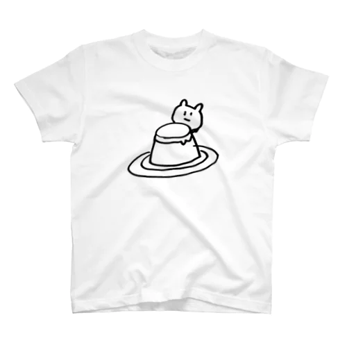 T09-Cat & Pudding-BL Regular Fit T-Shirt