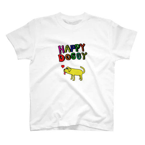 HAPPY DOGGY スタンダードTシャツ