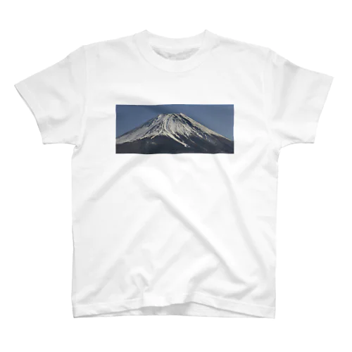 冠雪した富士山 スタンダードTシャツ