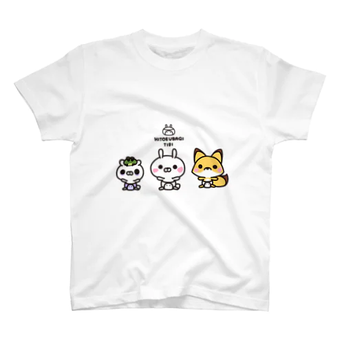 ひとえうさぎ スタンダードTシャツ