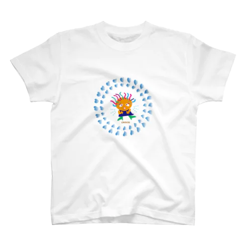 クレコちゃんがどっきり冷汗 スタンダードTシャツ