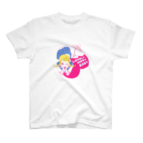 LOVELY HIPPY BABY 3 スタンダードTシャツ