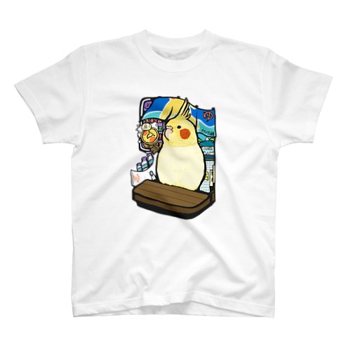 オカメインコの銭湯 Regular Fit T-Shirt