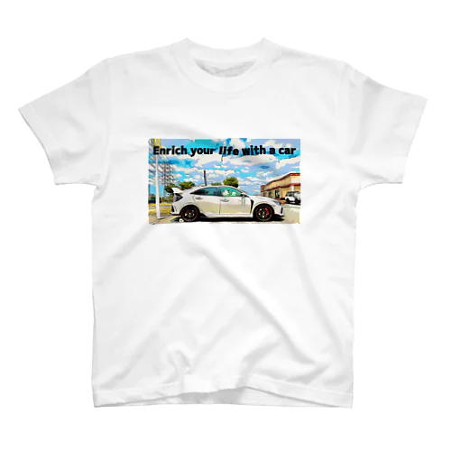 スポーツカーTシャツ「街の風景」 スタンダードTシャツ