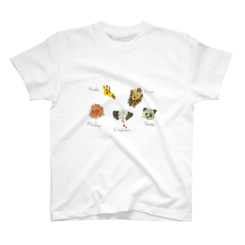 petapetanimal スタンダードTシャツ