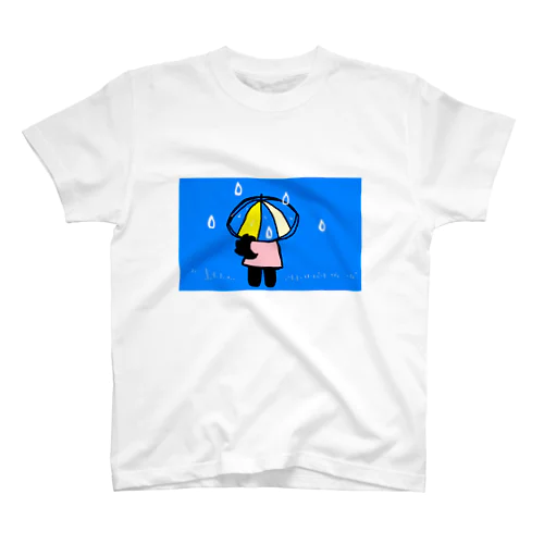 雨の日のクローネちゃん スタンダードTシャツ