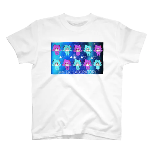 NEZIKUMA 紫 × 水 Regular Fit T-Shirt