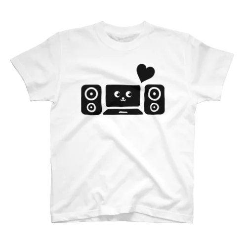 DTM音楽制作（黒） スタンダードTシャツ