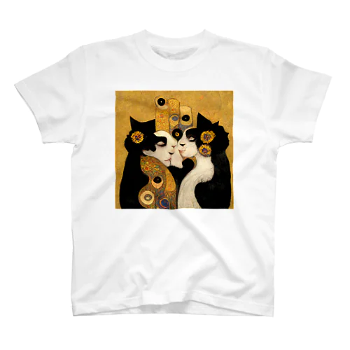 The kiss (cats) スタンダードTシャツ