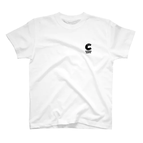 COVERED PEOPLE LOGO black Regular Fit T-Shirt