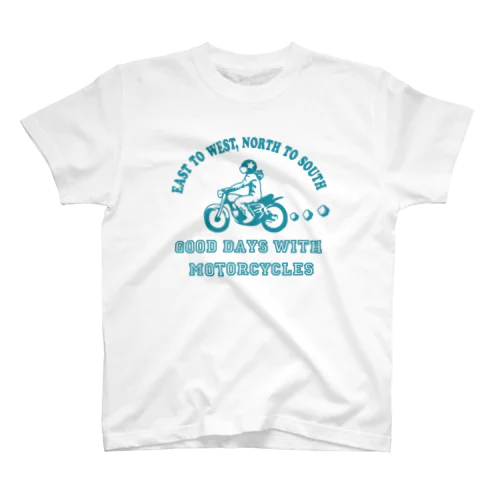 バイク日和 (ミント) スタンダードTシャツ