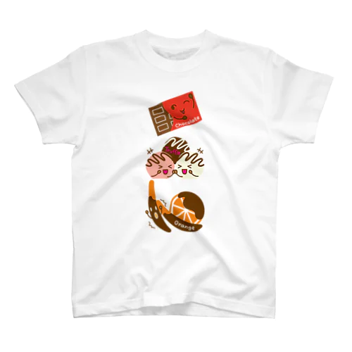 スイーツタイム－チョコ・トリュフ・オランジェ－sweets time－スイーツタイム－ Regular Fit T-Shirt