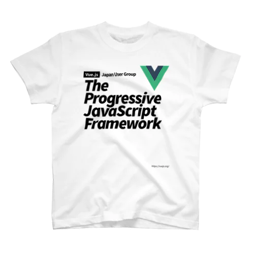 Vue.js日本ユーザーグループスタッフ（ポジ） スタンダードTシャツ