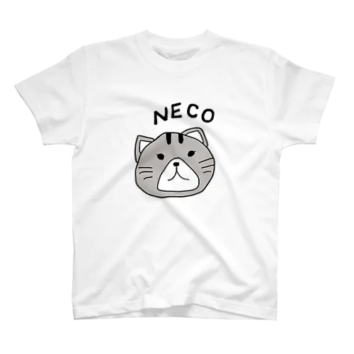 ねこ（NECO)　 スタンダードTシャツ