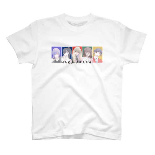 【墓嵐】つむぎさんイラストHAKA-ARASHI スタンダードTシャツ