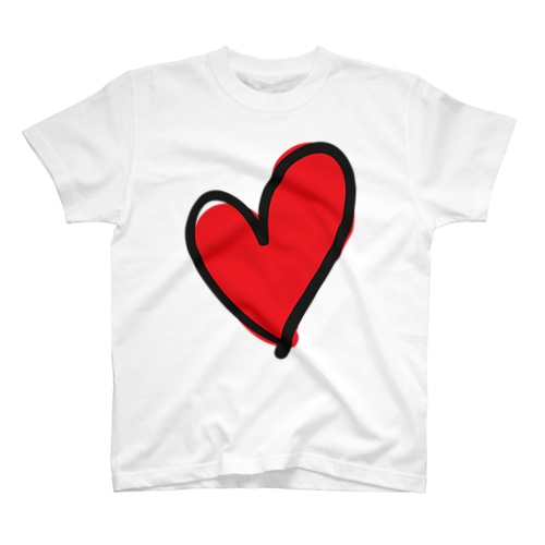ハート Regular Fit T-Shirt