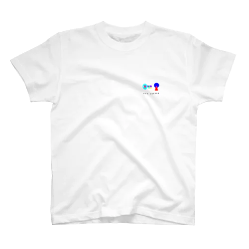 KEY PERSON_ColorTheory(white) Regular Fit T-Shirt