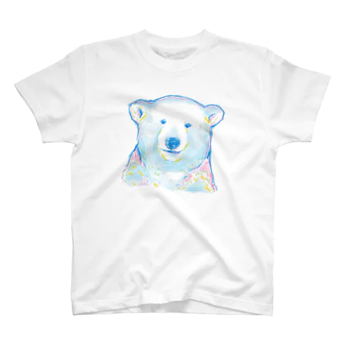 しろくま（A to Z : Polar bear） スタンダードTシャツ