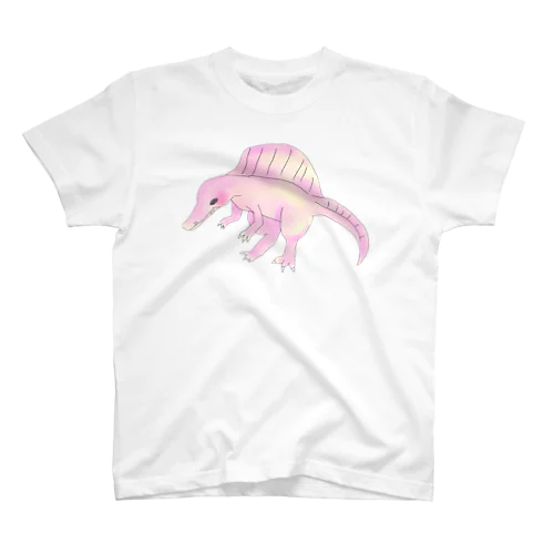 桃色スピノサウルス Regular Fit T-Shirt