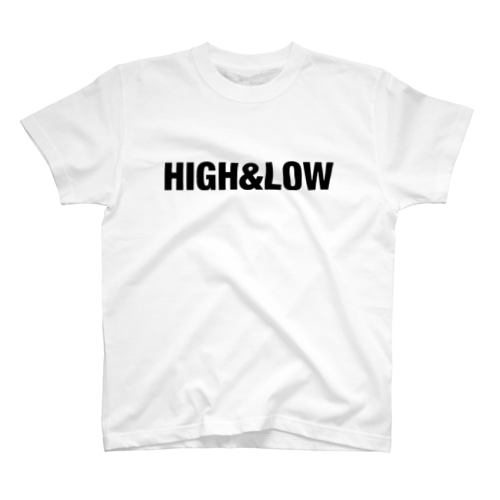 HIGH&LOW Regular Fit T-Shirt