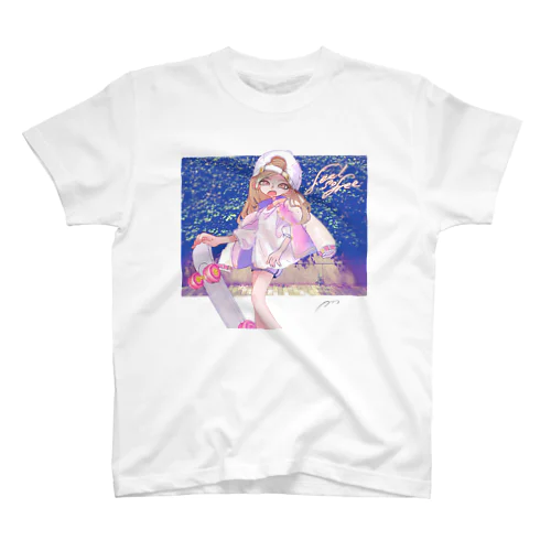 hophap pink gold スタンダードTシャツ