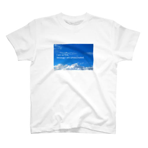 blue sky / unvaccinated スタンダードTシャツ