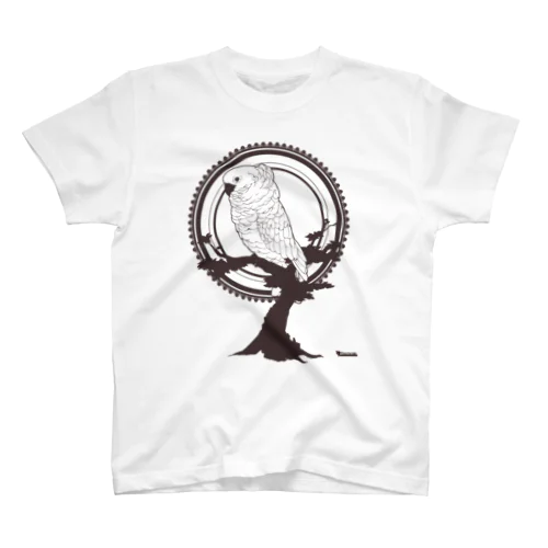 鳥グッズ（タイハクオウム） 티셔츠