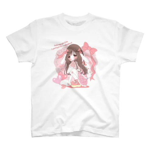 ♡Feelings you like I want you to understand♡ スタンダードTシャツ