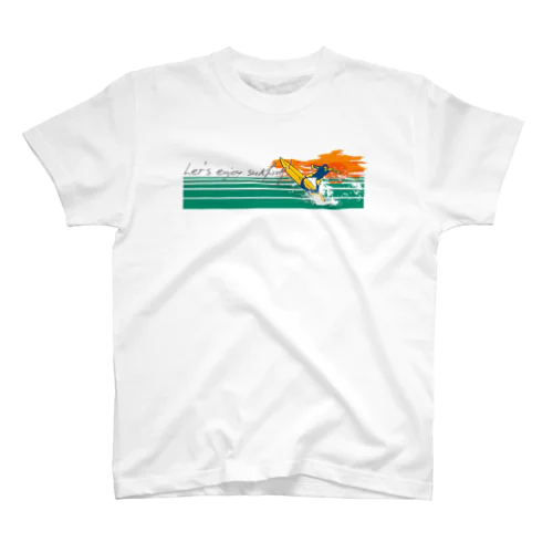 ENJOY SURFING スタンダードTシャツ