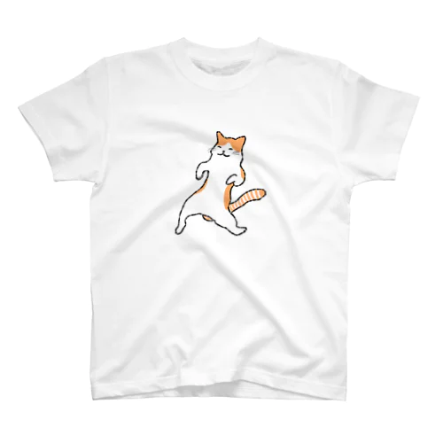 のんびりねこ Regular Fit T-Shirt