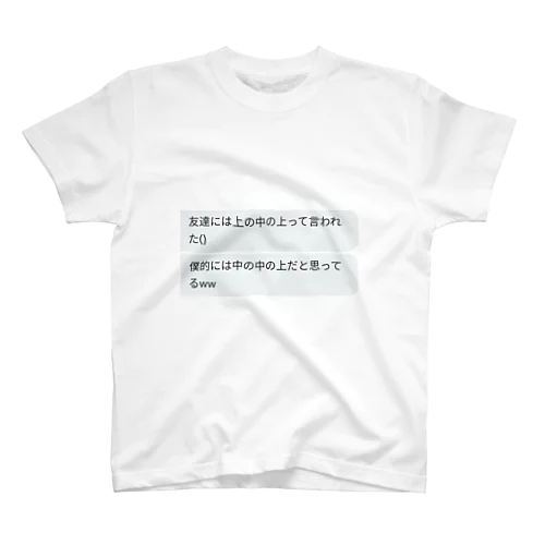 中の中の上Tシャツ スタンダードTシャツ