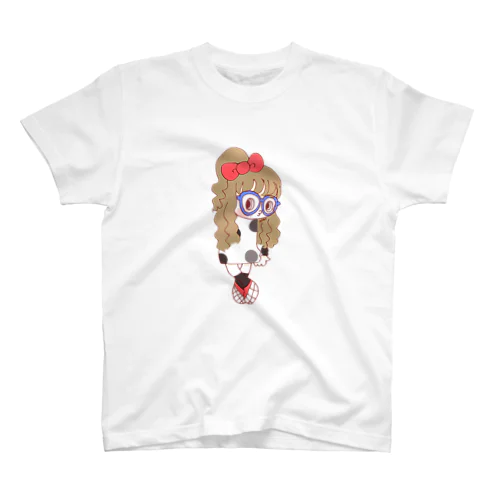 めがねちゃん × グッキー スタンダードTシャツ