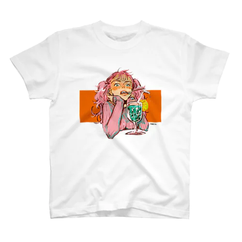 メロンソーダ少女 Regular Fit T-Shirt