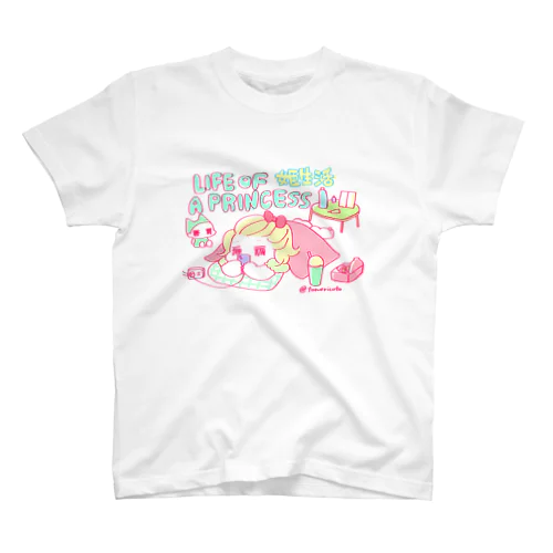 姫生活 Regular Fit T-Shirt