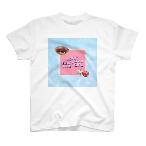 MORE SELFLOVE BABYGIRL スタンダードTシャツ