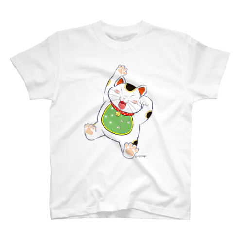 招き猫 スタンダードTシャツ