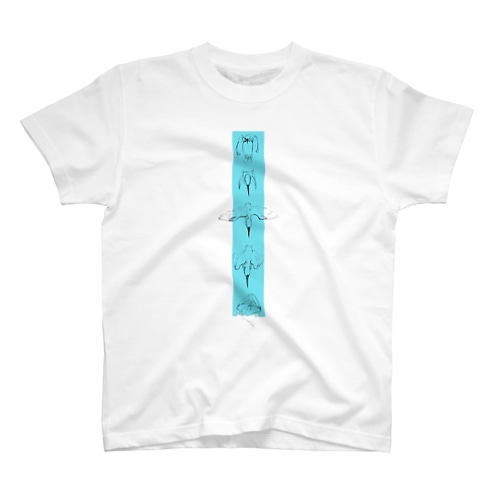 飛び込みカワセミ2 Regular Fit T-Shirt