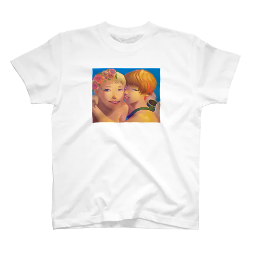 天界のselfie Regular Fit T-Shirt