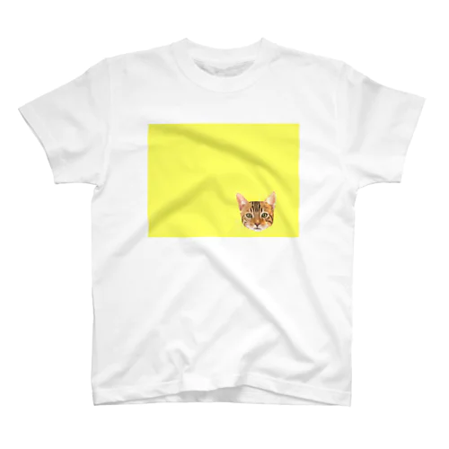 ネコ【顔】 Regular Fit T-Shirt