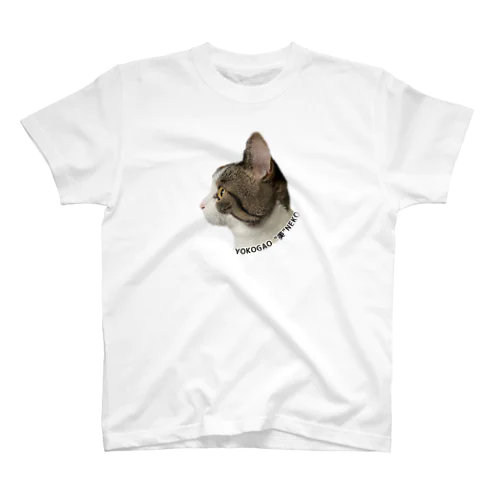 横顔美人猫 スタンダードTシャツ