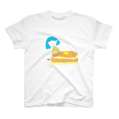 ホットケーキと私 スタンダードTシャツ