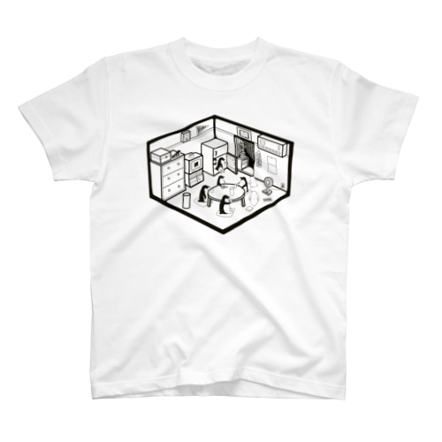 ペンギンチ ブラック Regular Fit T-Shirt