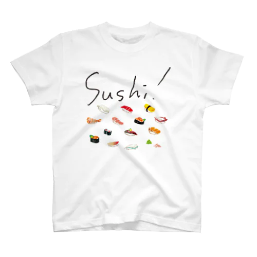 Sushi! ＰＯＰなお寿司！ Regular Fit T-Shirt